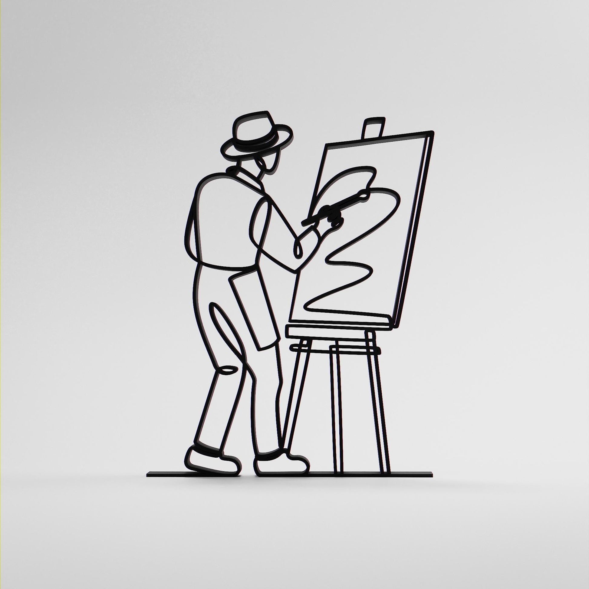 Anatolian Gift BoxPainter - Customized Line Art Figure