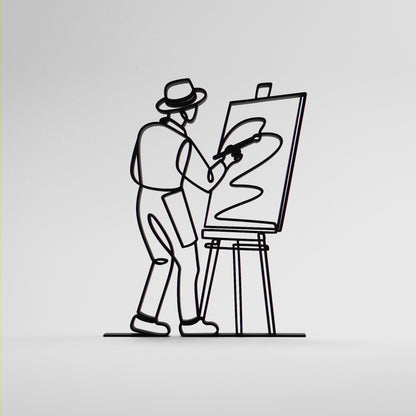 Anatolian Gift BoxPainter - Customized Line Art Figure