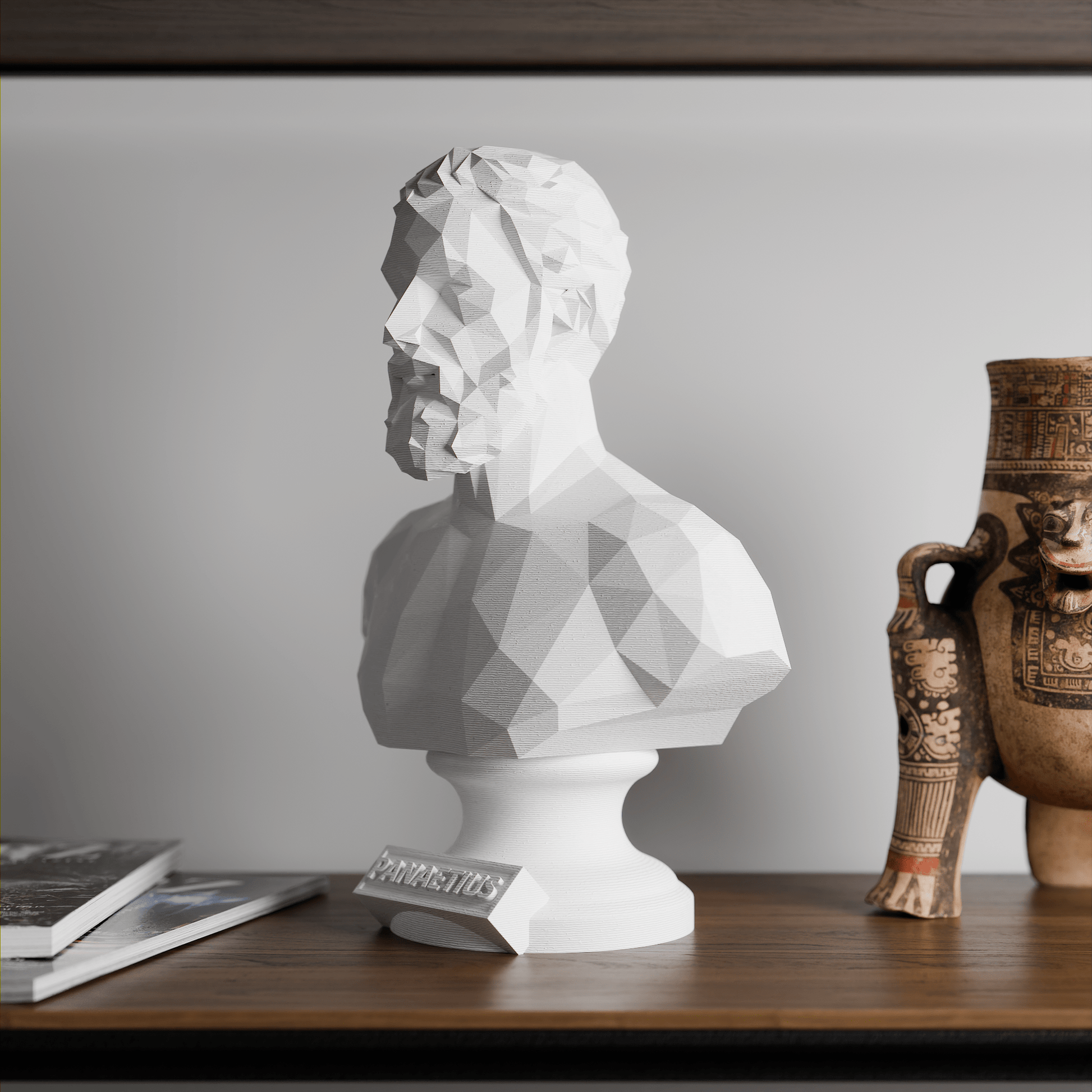Anatolian Gift BoxPanaetius - Low Poly Bust