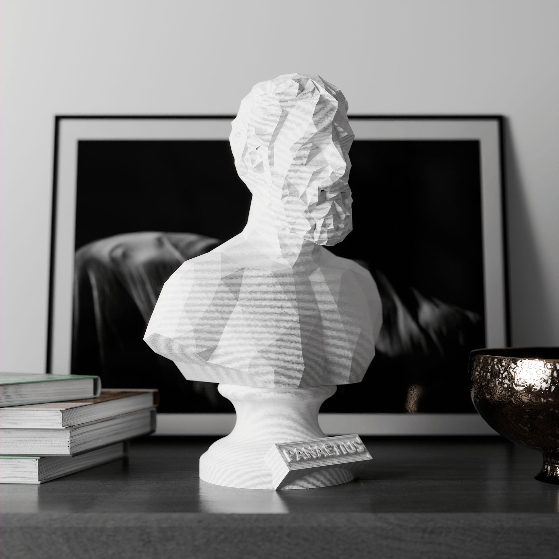 Anatolian Gift BoxPanaetius - Low Poly Bust