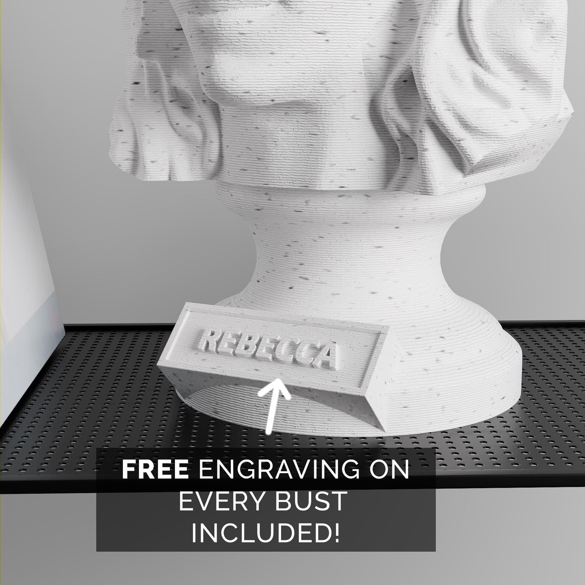 Anatolian Gift BoxPersonalized 3D Printed Bust from Photo
