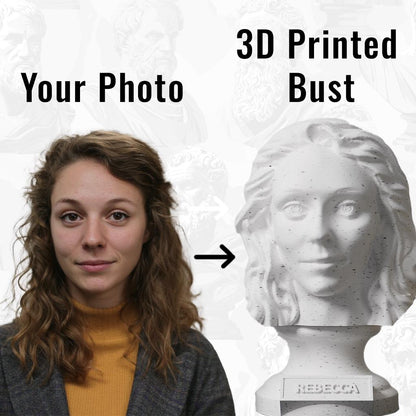 Anatolian Gift BoxPersonalized 3D Printed Bust from Photo