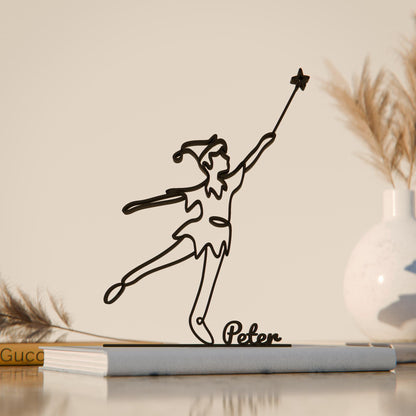 Anatolian Gift BoxPeter Pan - Customized Line Art Figure