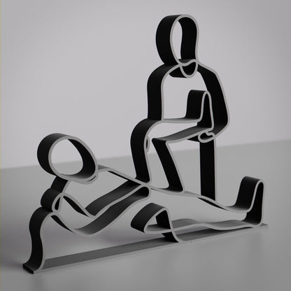 Anatolian Gift BoxPhysical Therapist - Customized Line Art Figure