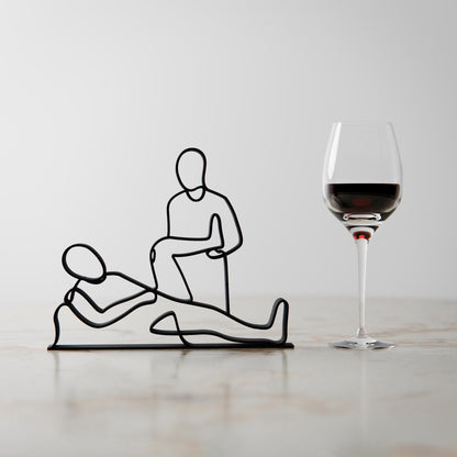 Anatolian Gift BoxPhysical Therapist - Customized Line Art Figure