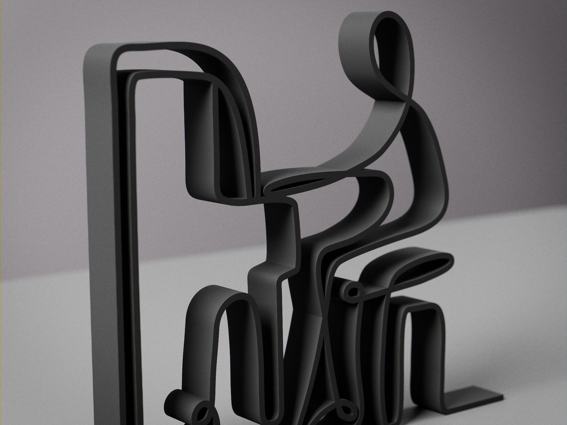 Anatolian Gift BoxPianist 02 - Customized Line Art Figure