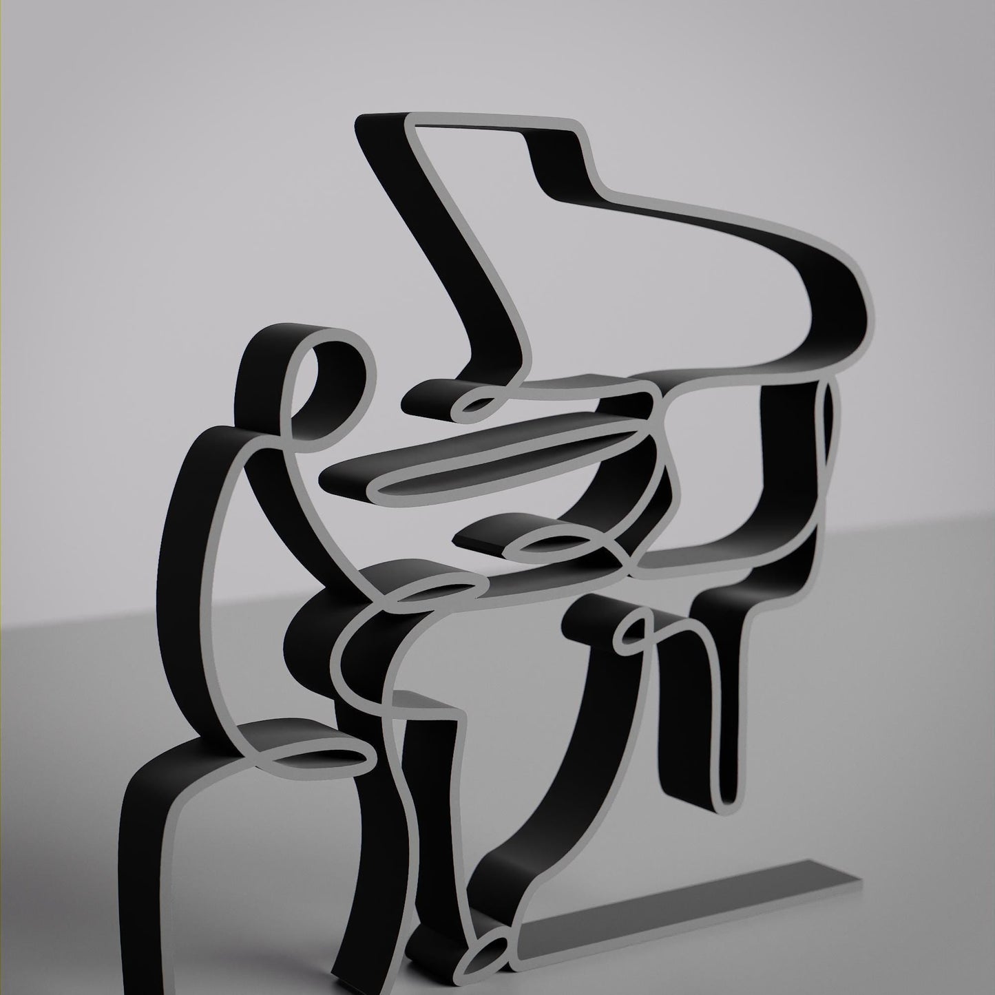 Anatolian Gift BoxPianist - Customized Line Art Figure