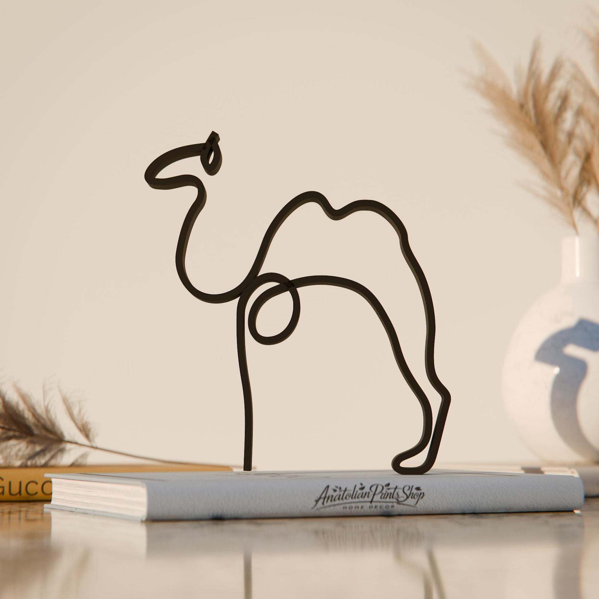 Anatolian Gift BoxPicasso's Camel - Line Art Figure