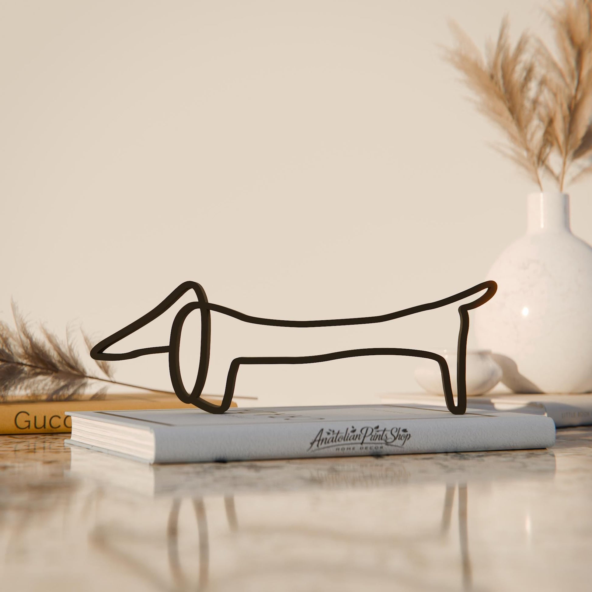 Anatolian Gift BoxPicasso's Dog - Line Art Figure