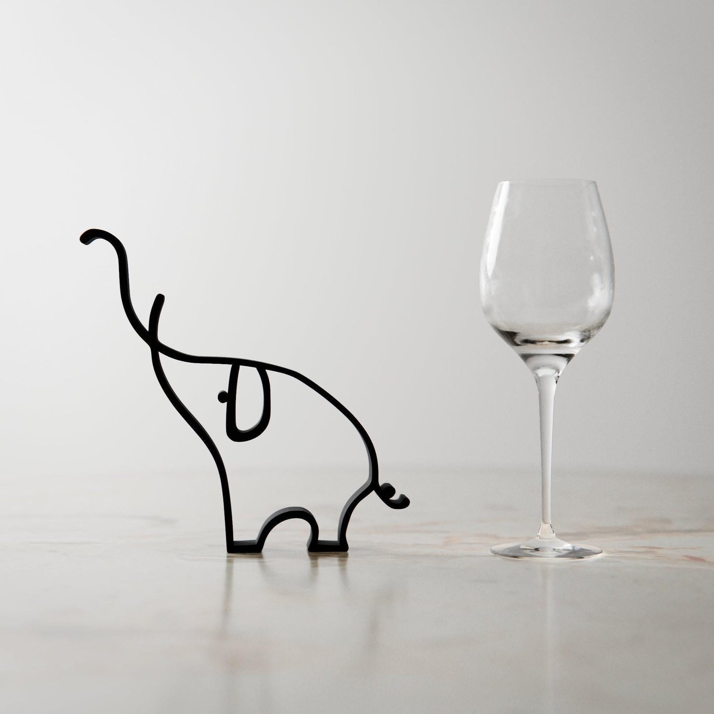 Anatolian Gift BoxPicasso's Elephant - Line Art Figure