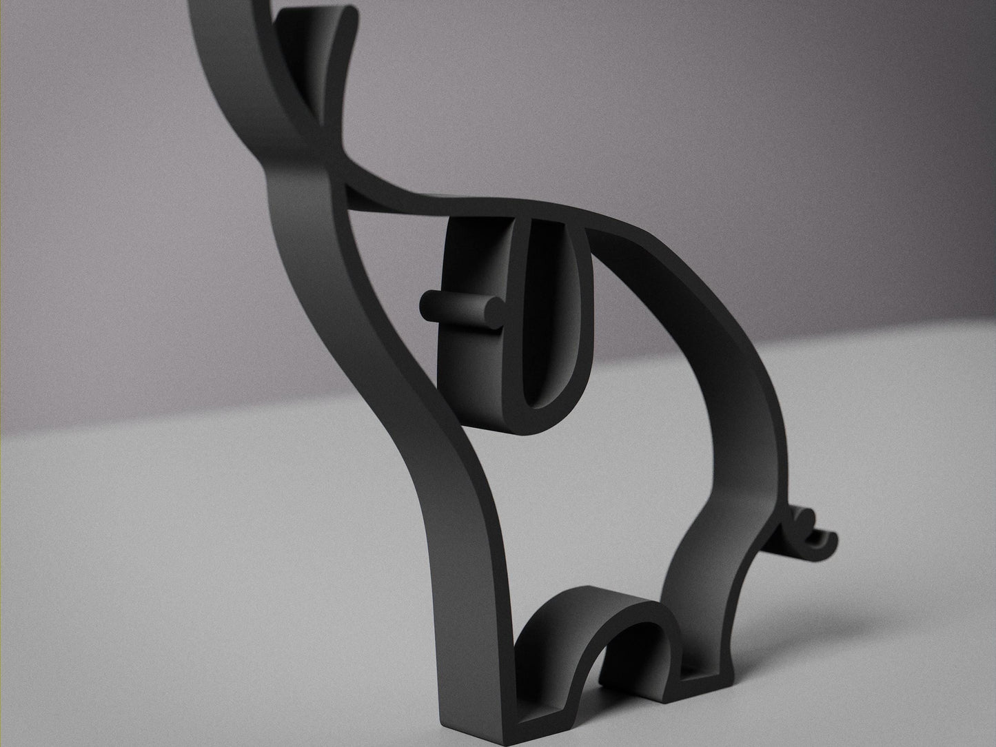 Anatolian Gift BoxPicasso's Elephant - Line Art Figure