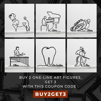 Anatolian Gift BoxPicasso's Penguin - Line Art Figure