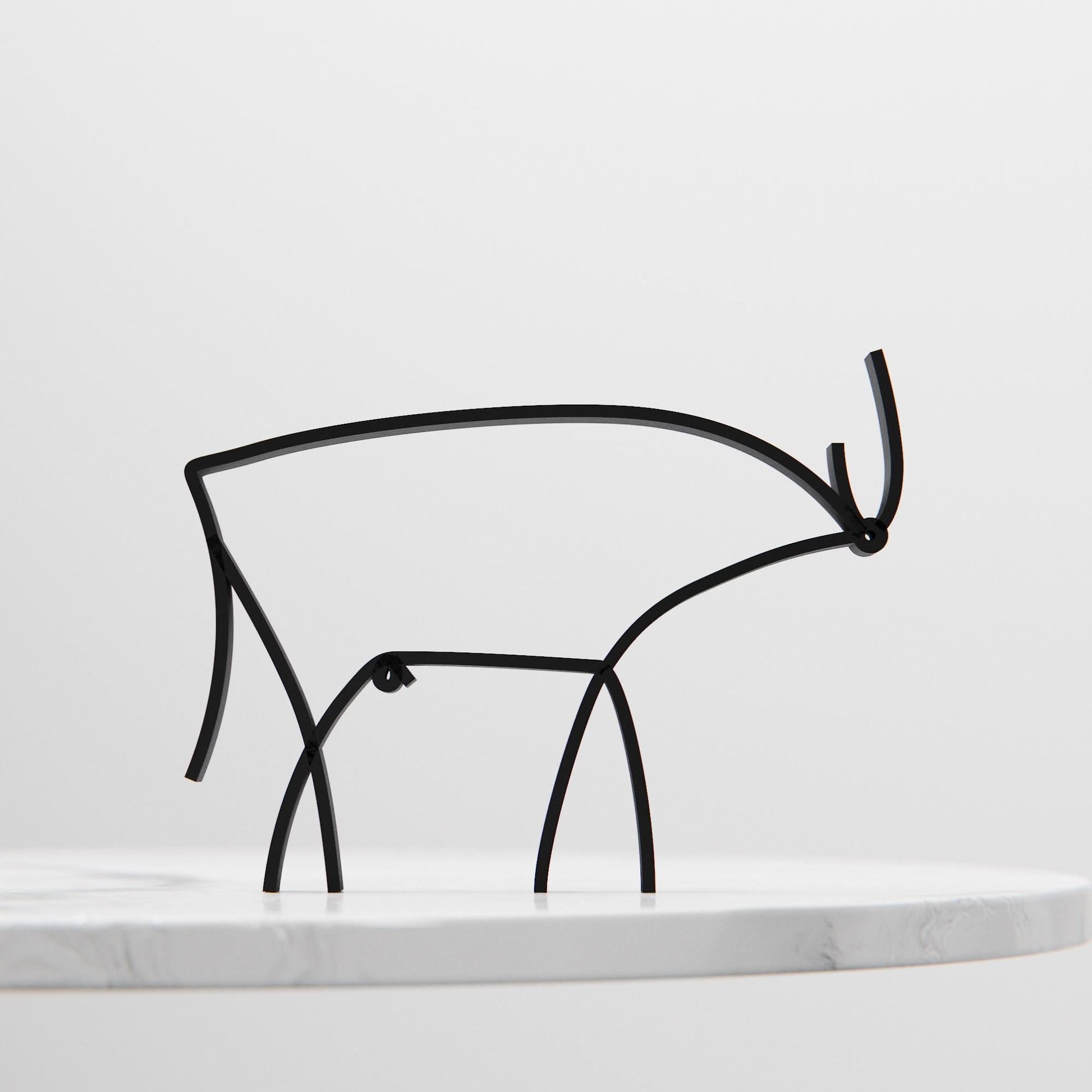 Anatolian Gift BoxPicasso's The Bull - Line Art Figure