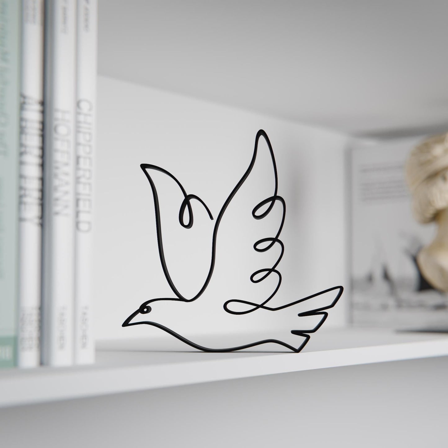 Anatolian Gift BoxPigeon - Line Art Figure