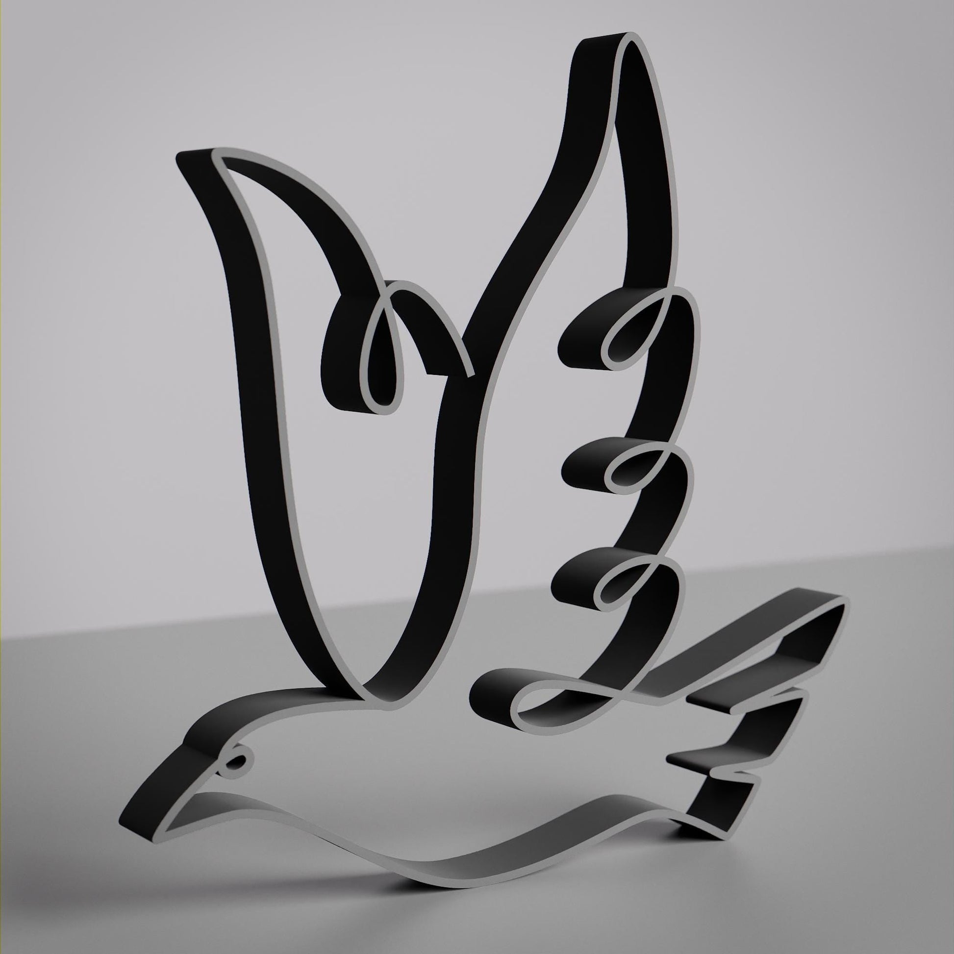 Anatolian Gift BoxPigeon - Line Art Figure