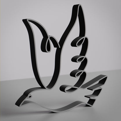 Anatolian Gift BoxPigeon - Line Art Figure