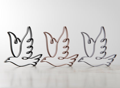 Anatolian Gift BoxPigeon - Line Art Figure