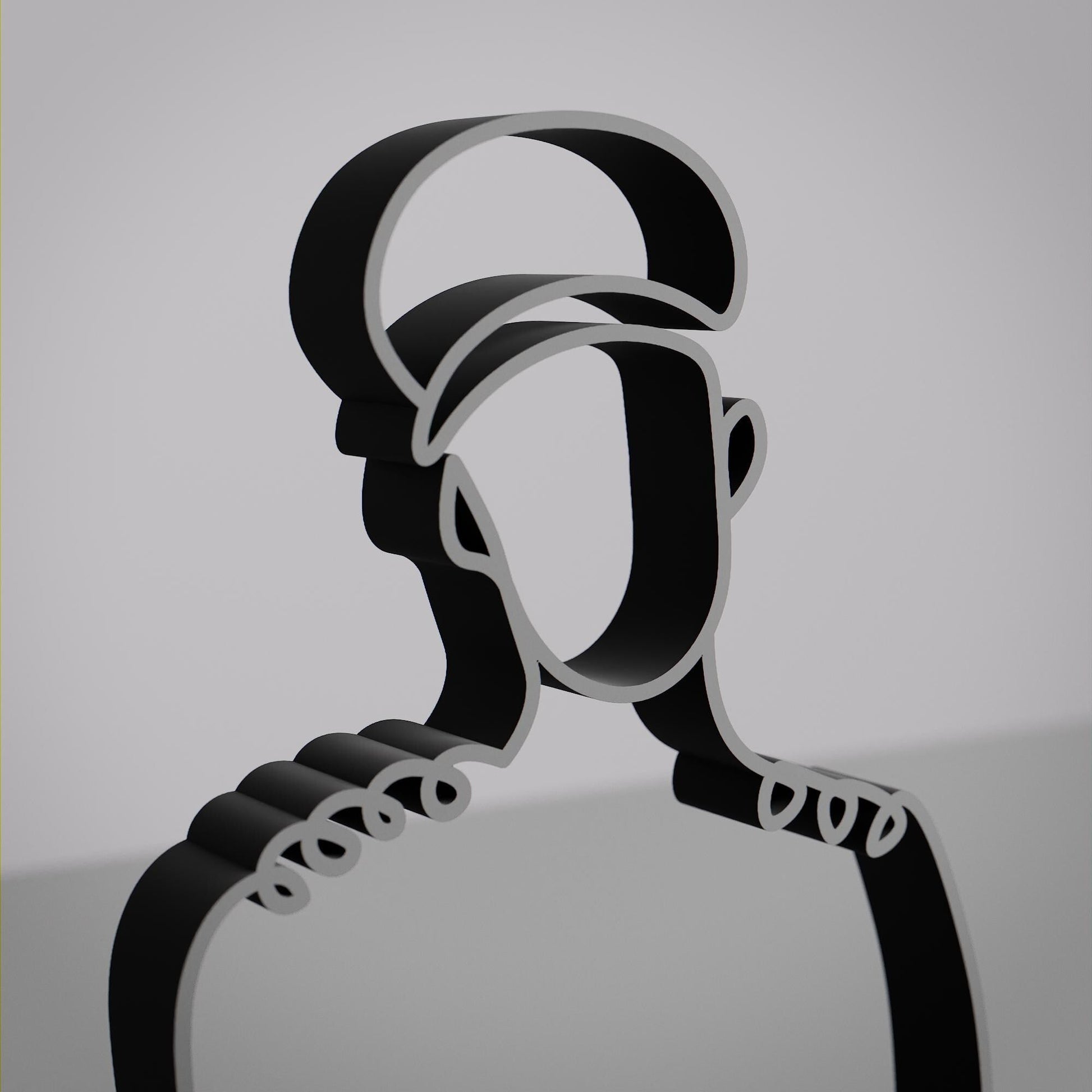 Anatolian Gift BoxPilot - Customized Line Art Figure