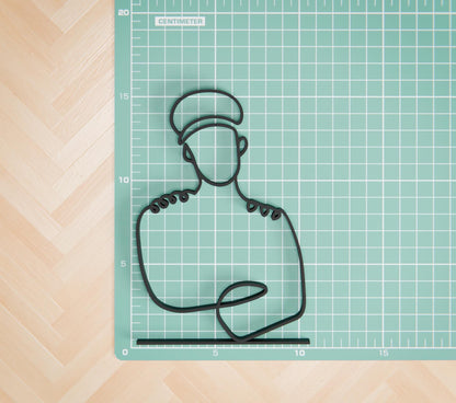 Anatolian Gift BoxPilot - Customized Line Art Figure