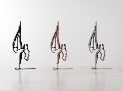 Anatolian Gift BoxPole Dancer - Customized Line Art Figure