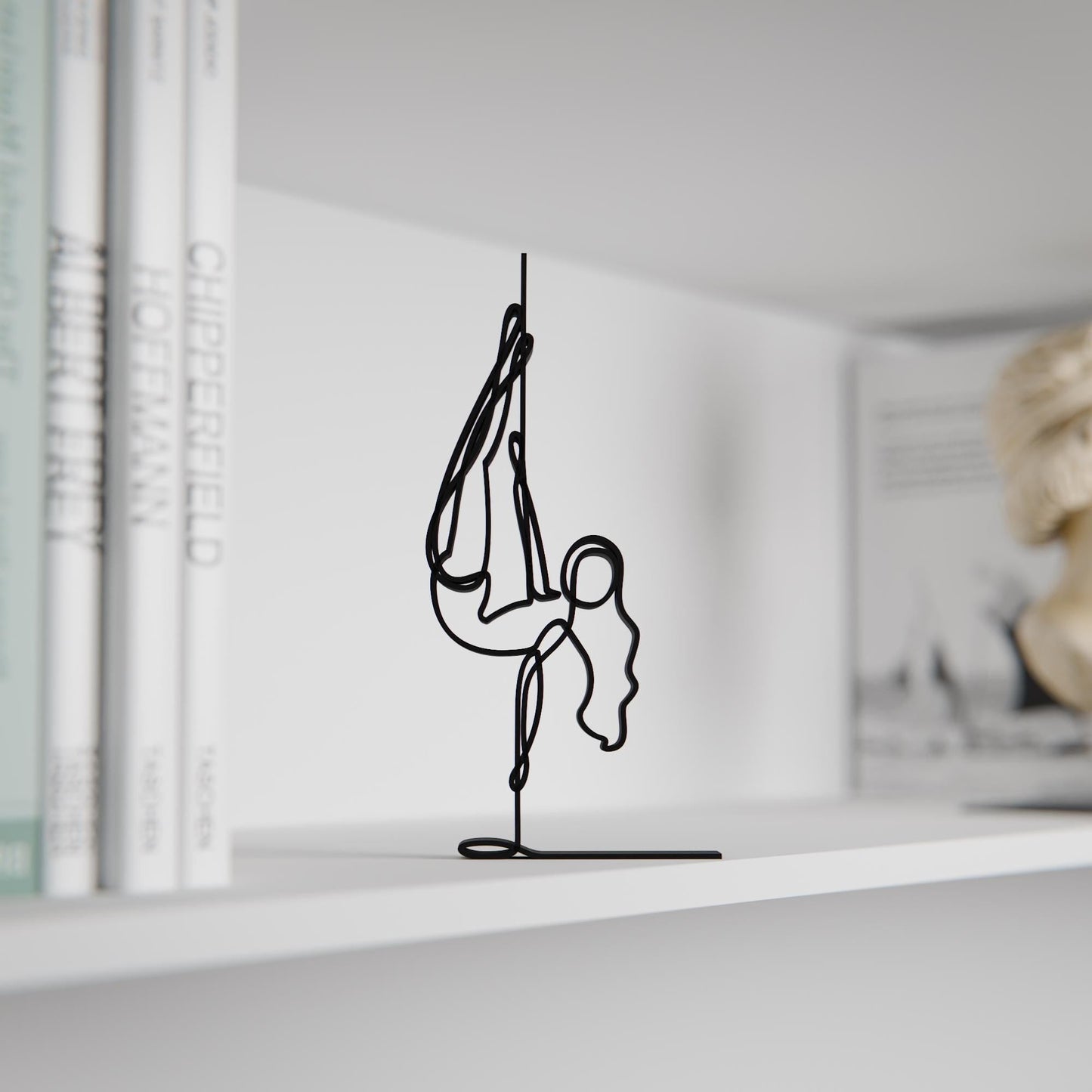 Anatolian Gift BoxPole Dancer - Customized Line Art Figure