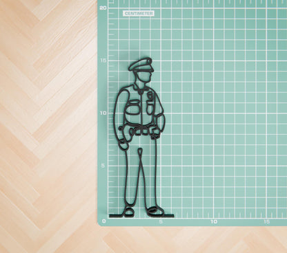 Anatolian Gift BoxPoliceman/Police Officer - Customized Line Art Figure
