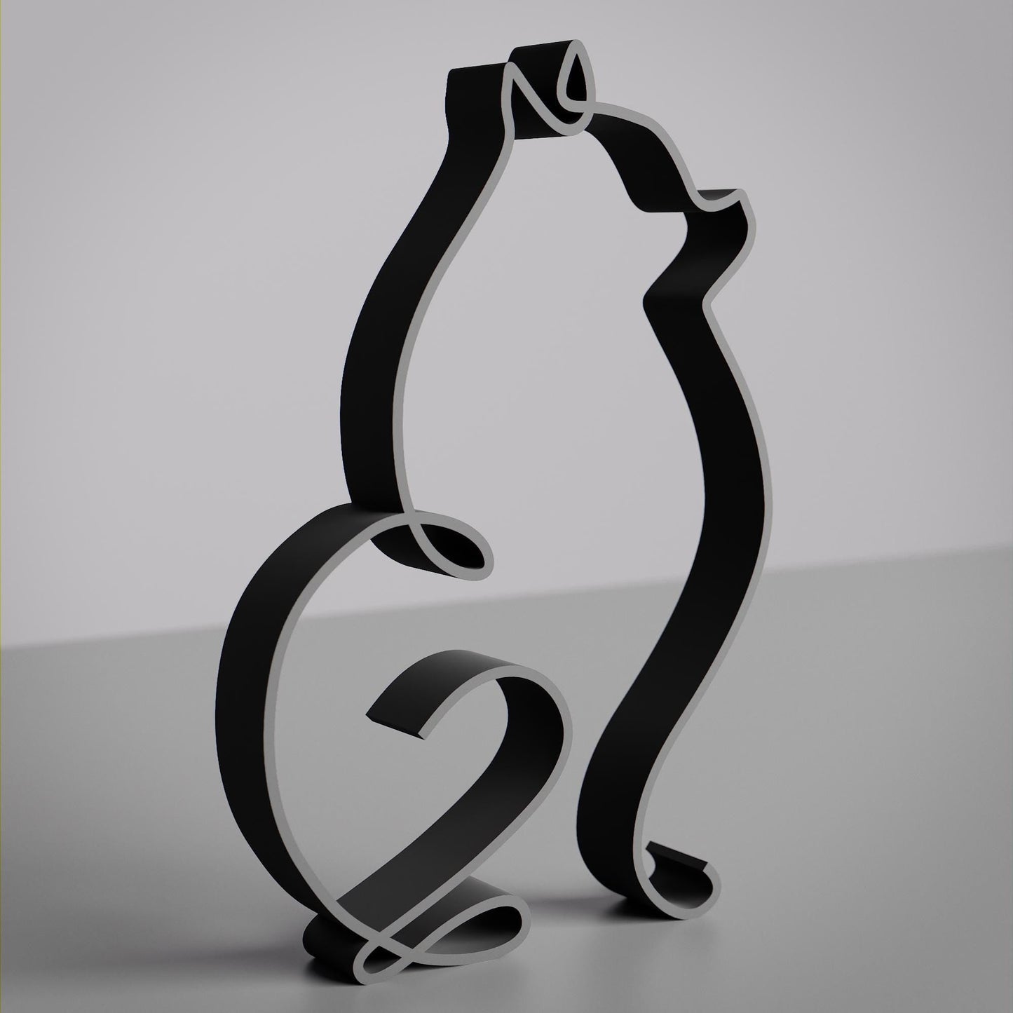 Anatolian Gift BoxPomeranian Dog 78 - Line Art Figure