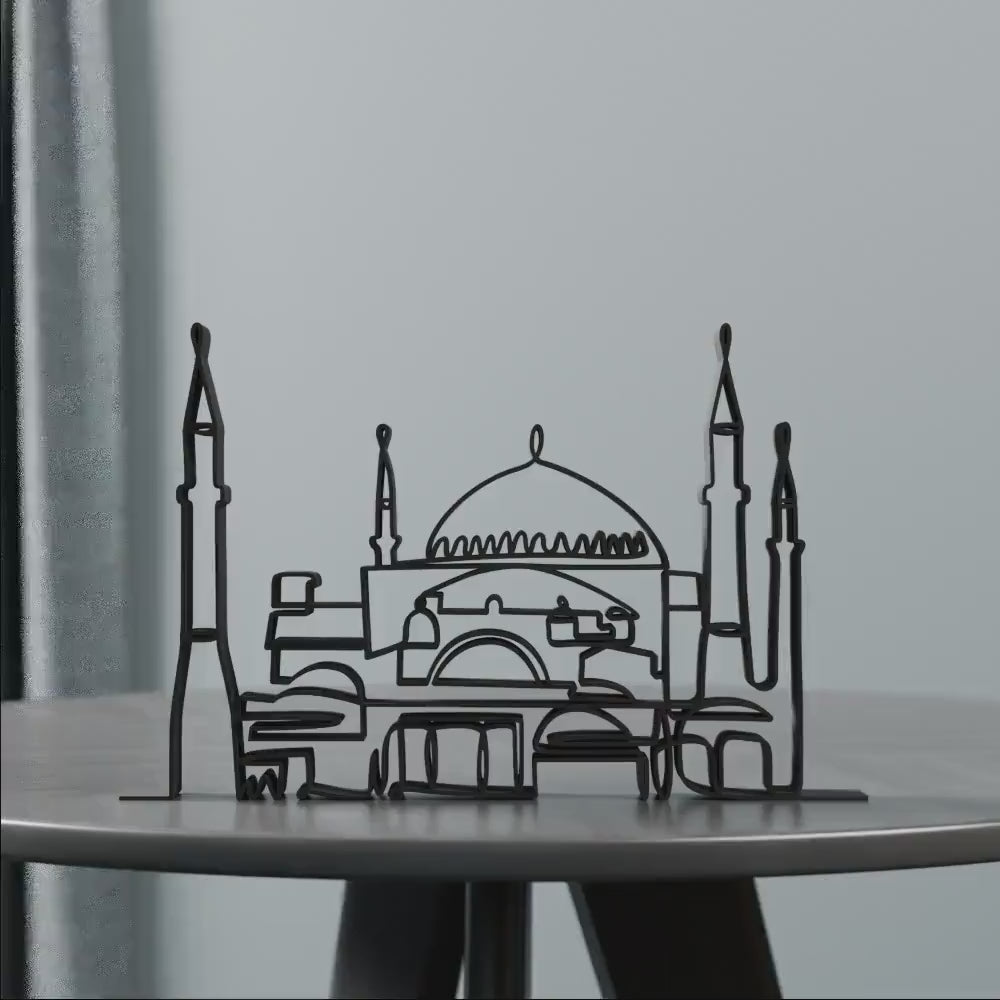 Hagia Sophia - Customized Line Art Figure