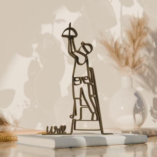 Electrician - Customized Line Art Figure