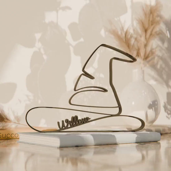 Wizard Hat - Customized Line Art Figure