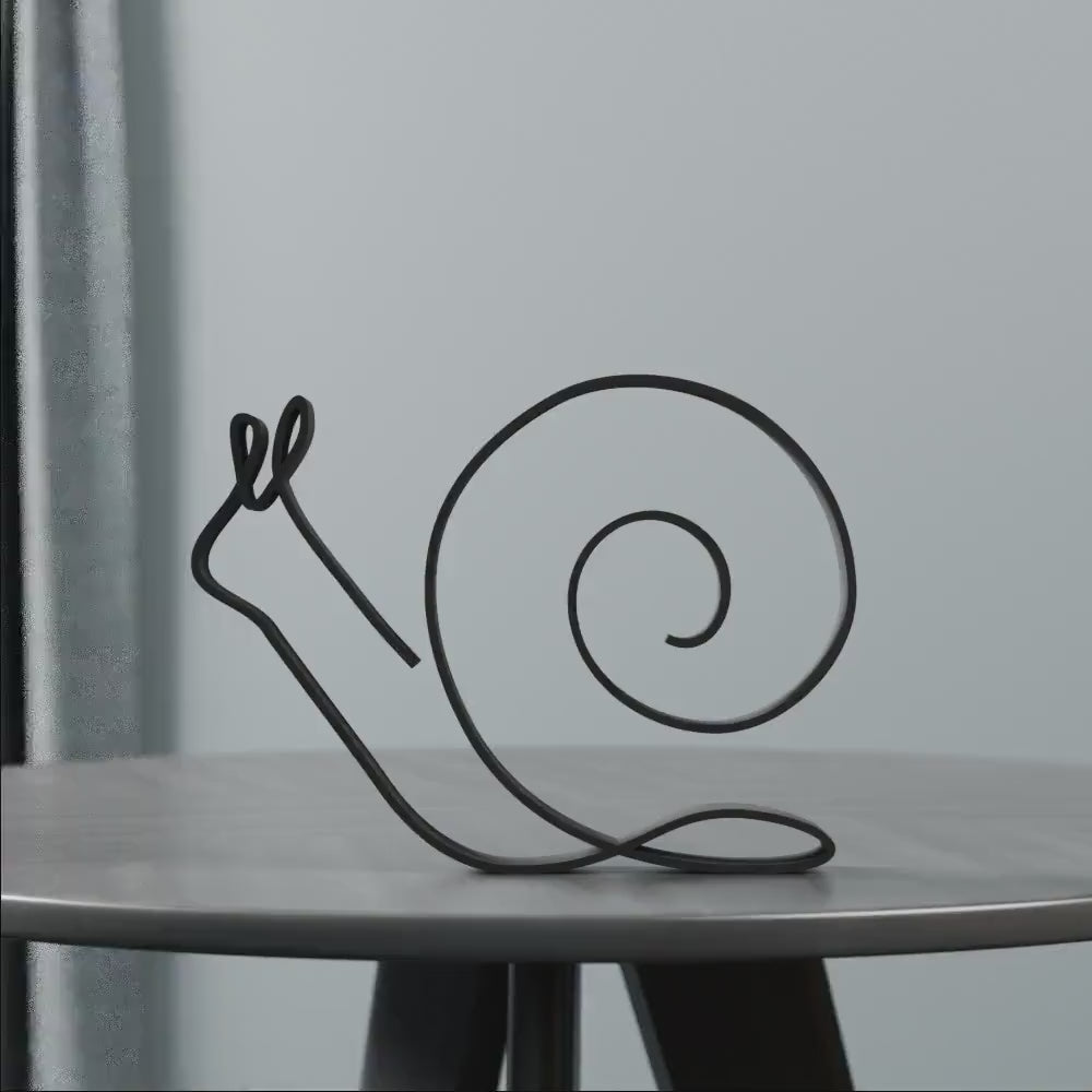Snail - Line Art Figure