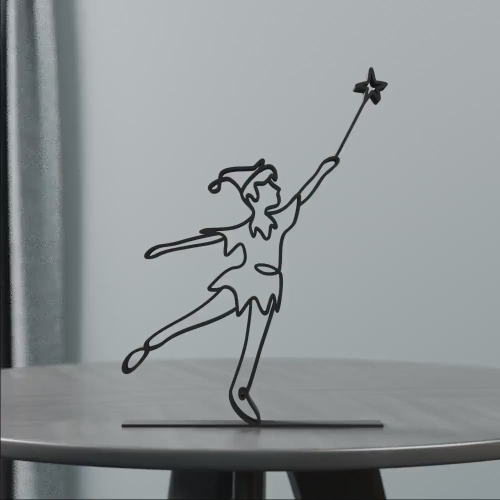 Peter Pan - Customized Line Art Figure