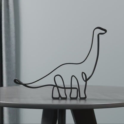 Dinosaur - Line Art Figure