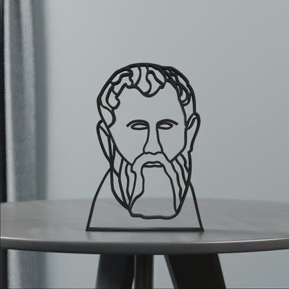 Zeno - Line Art Figure