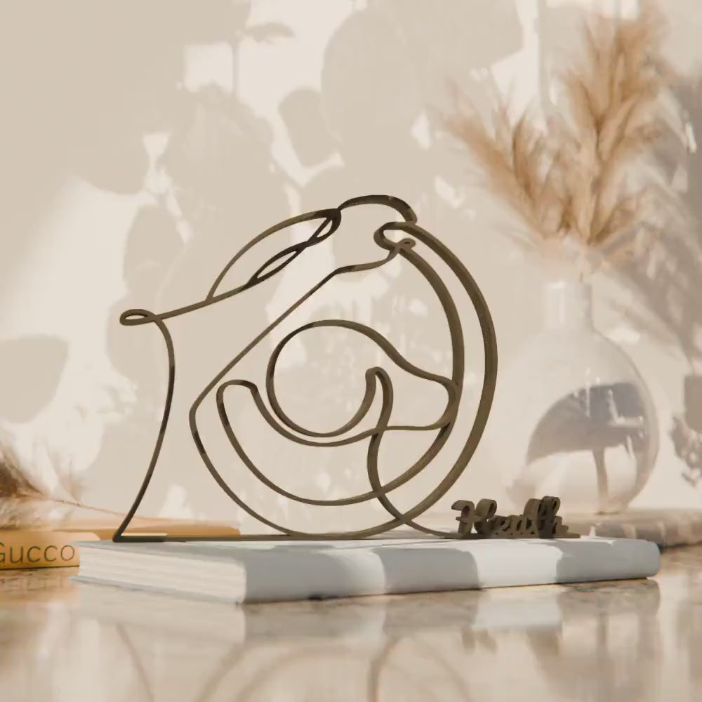 Driver - Customized Line Art Figure