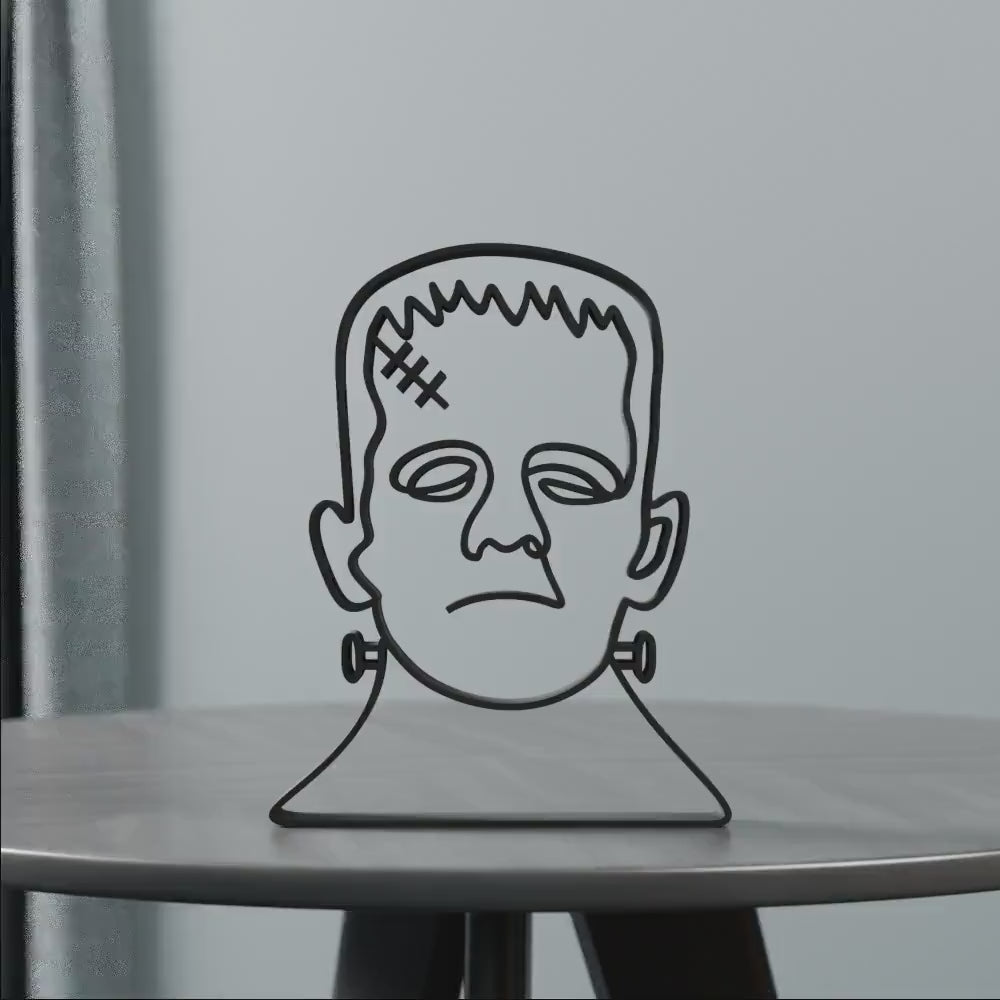 Frankenstein - Customized Line Art Figure