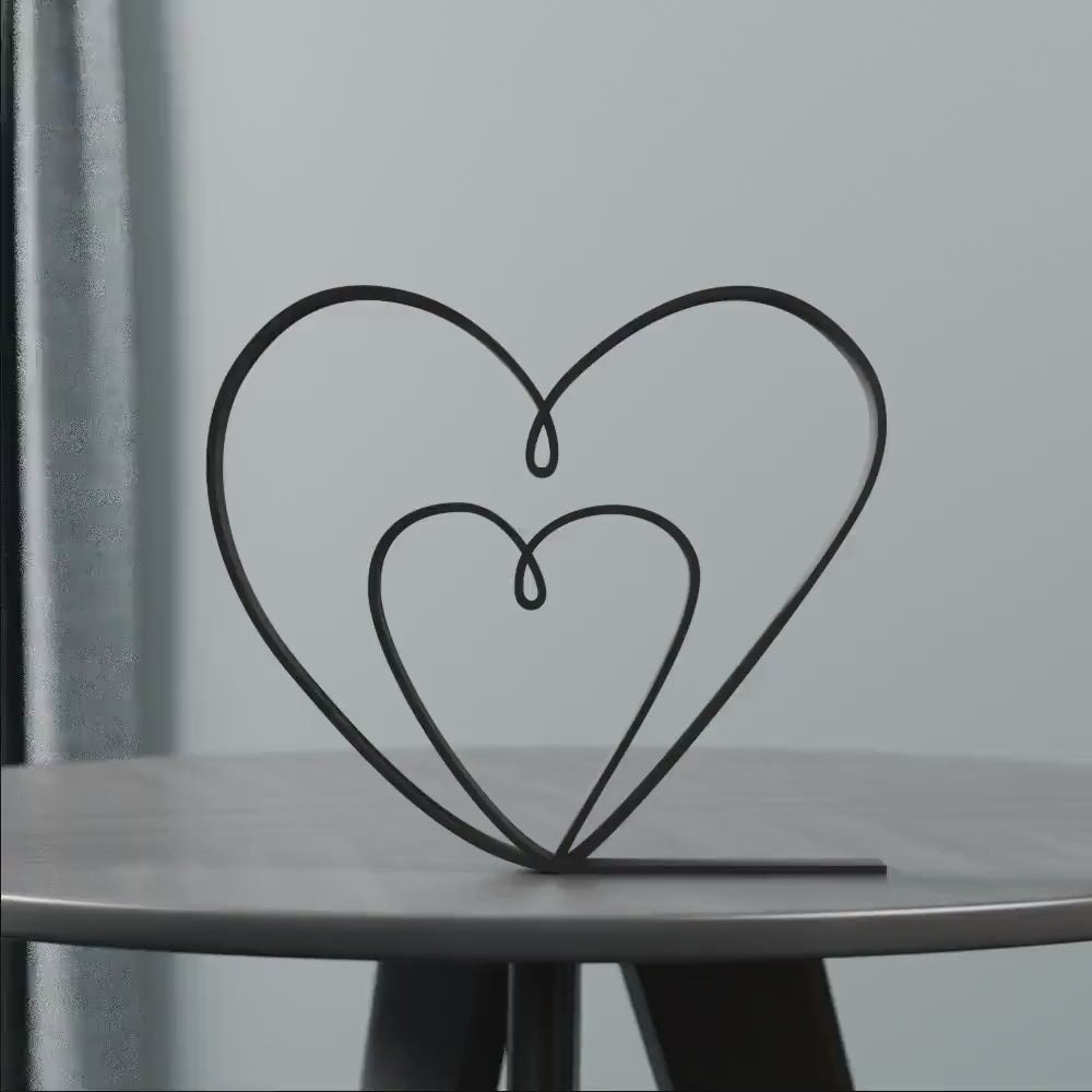 Heart - Customized Line Art Figure