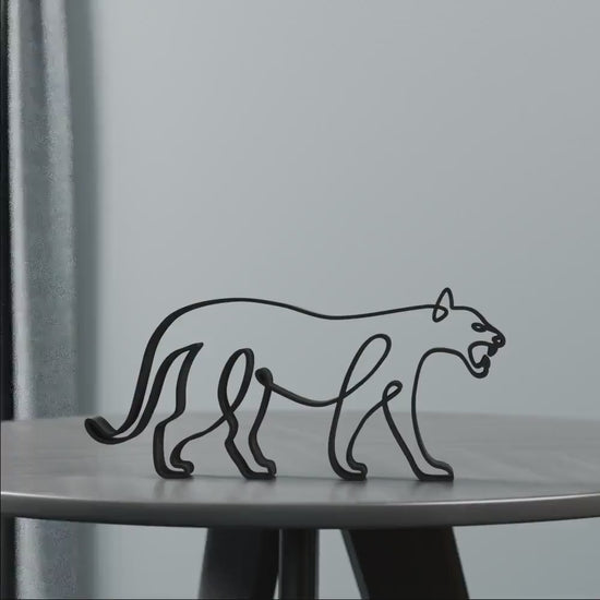 Tiger - Line Art Figure