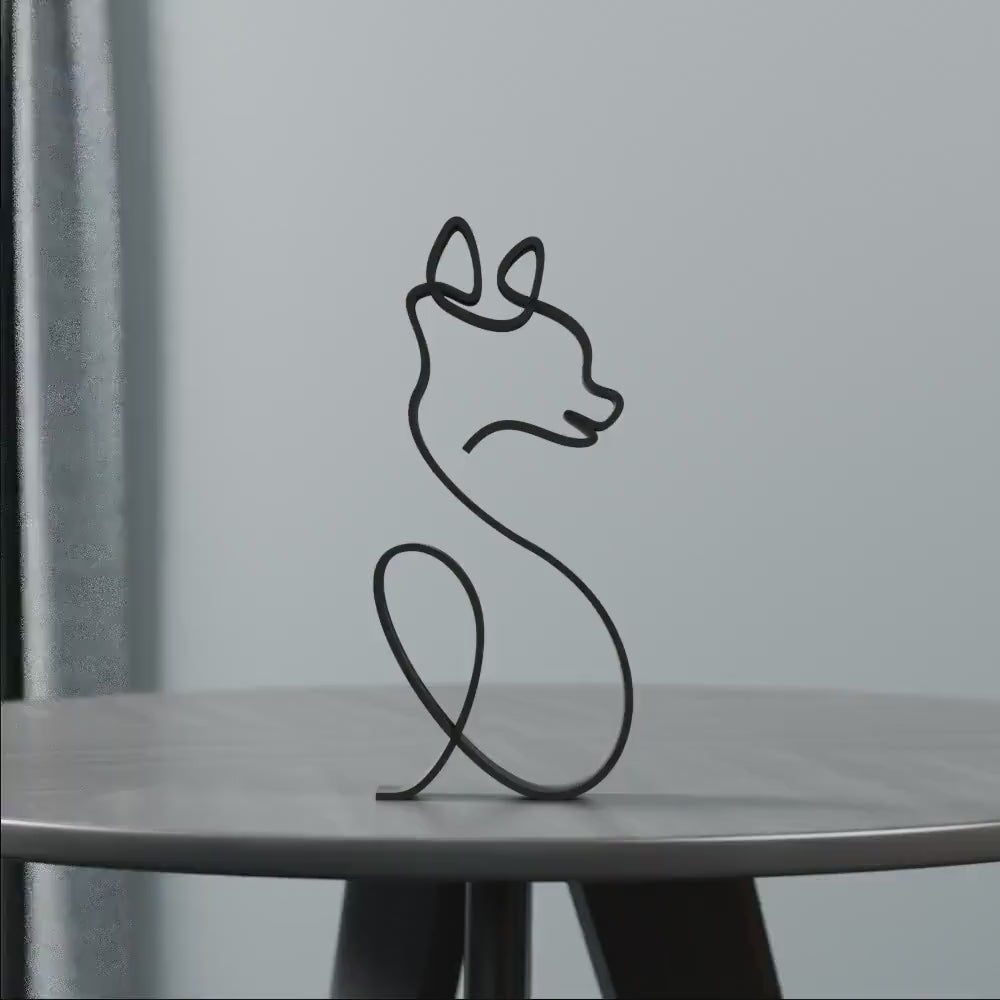 Chihuahua Dog 77 - Line Art Figure