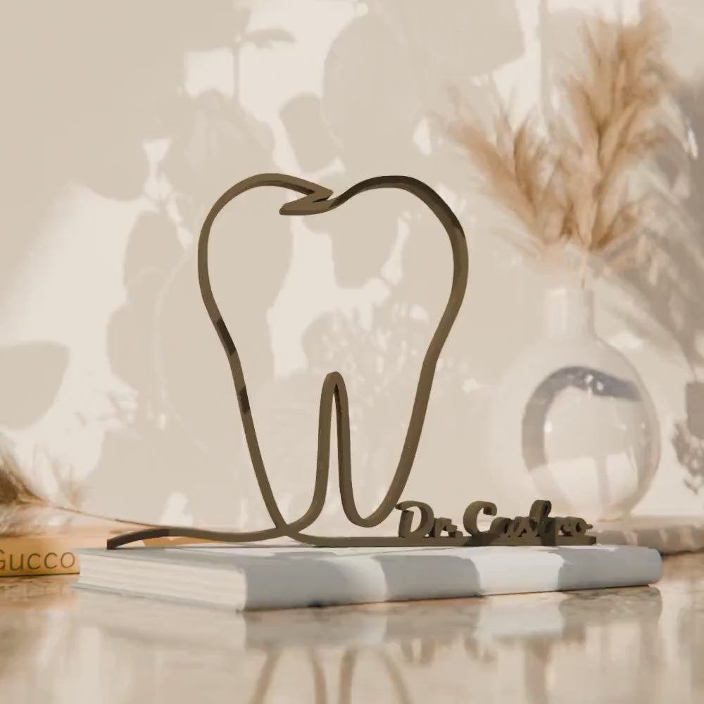 Dentist - Customized Line Art Figure