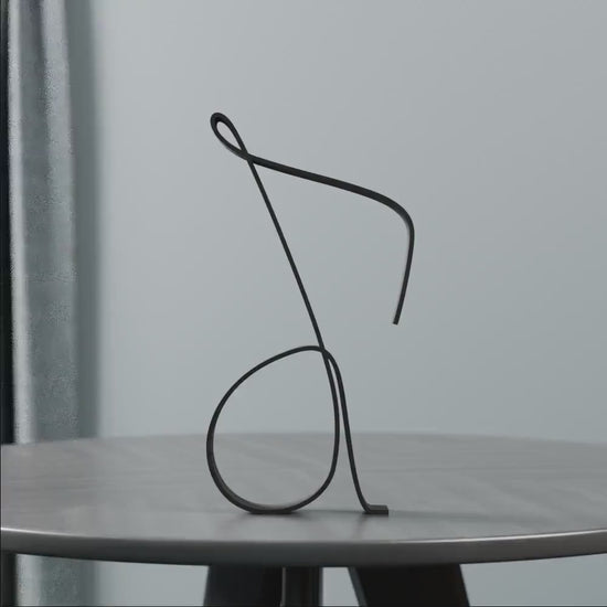 Music Note - Customized Line Art Figure