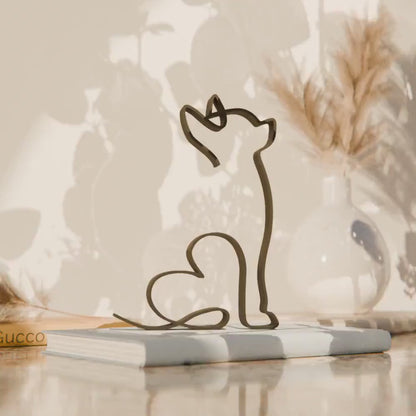 Chihuahua Dog 04 - Line Art Figure