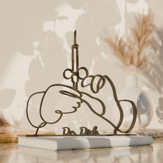 Anesthesiologist - Customized Line Art Figure