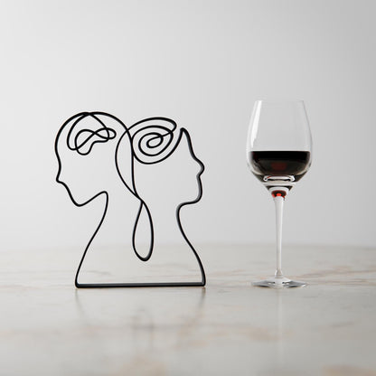 Anatolian Gift BoxPsychologist/Therapist - Customized Line Art Figure