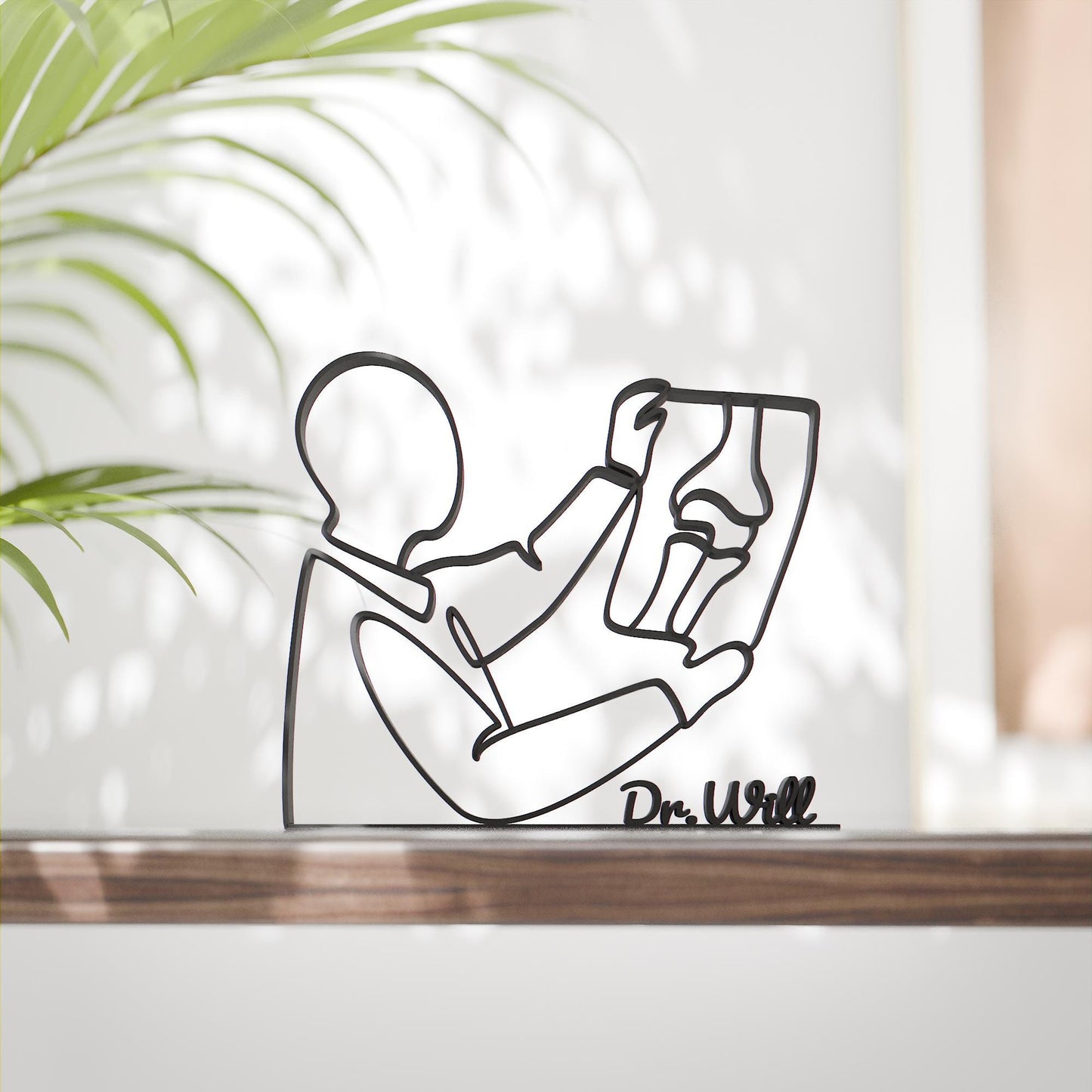 Anatolian Gift BoxRadiographer - Customized Line Art Figure