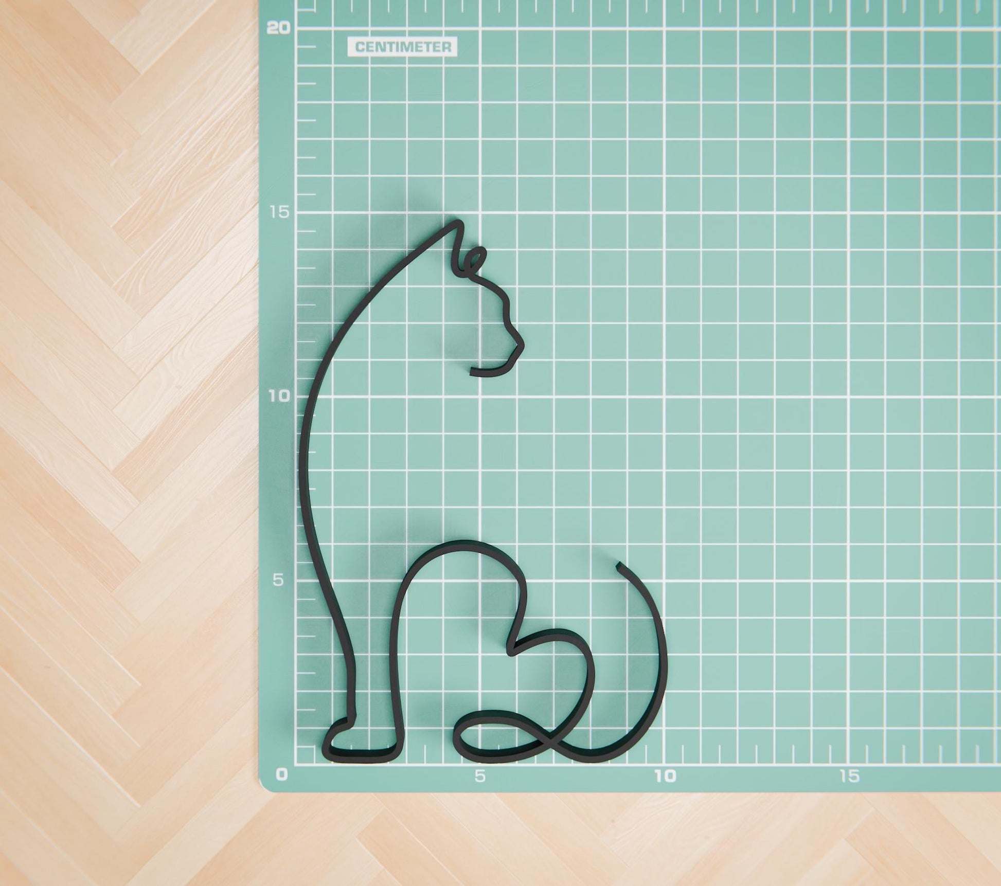 Anatolian Gift BoxRagdoll Cat 06 - Line Art Figure