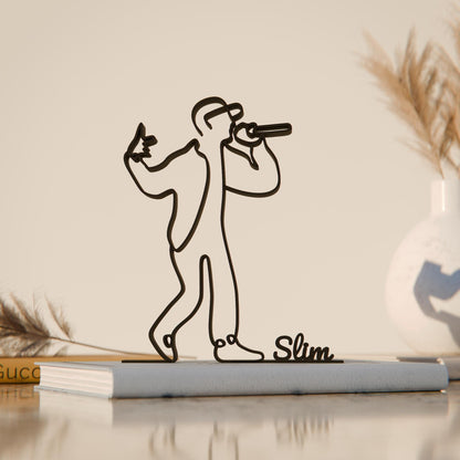 Anatolian Gift BoxRapper - Customized Line Art Figure