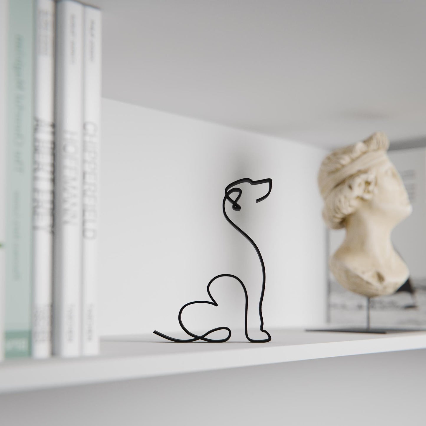 Anatolian Gift BoxRhodesian Ridgeback Dog 19 - Line Art Figure