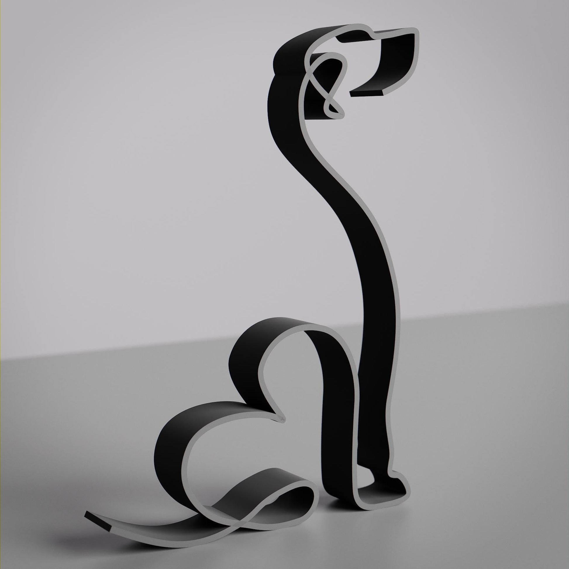 Anatolian Gift BoxRhodesian Ridgeback Dog 19 - Line Art Figure