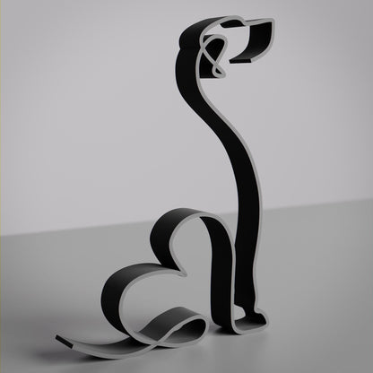 Anatolian Gift BoxRhodesian Ridgeback Dog 19 - Line Art Figure